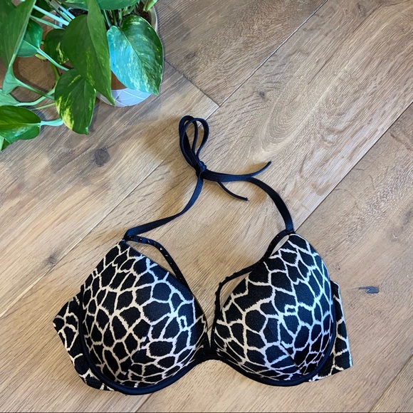 VS Bombshell Push up Bikini Top Animal Print - Picture 4 of 8